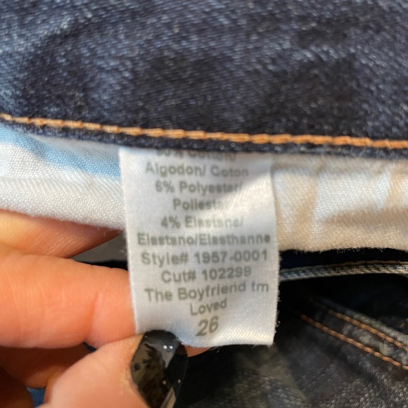 Current/Elliott The Boyfriend jeans sz 26 NEW - Picture 4 of 7